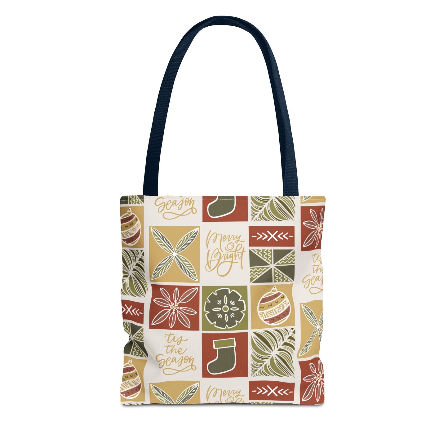 Kerisimasi Tapa Bag with All-Over Print Design - Spun Polyester Material