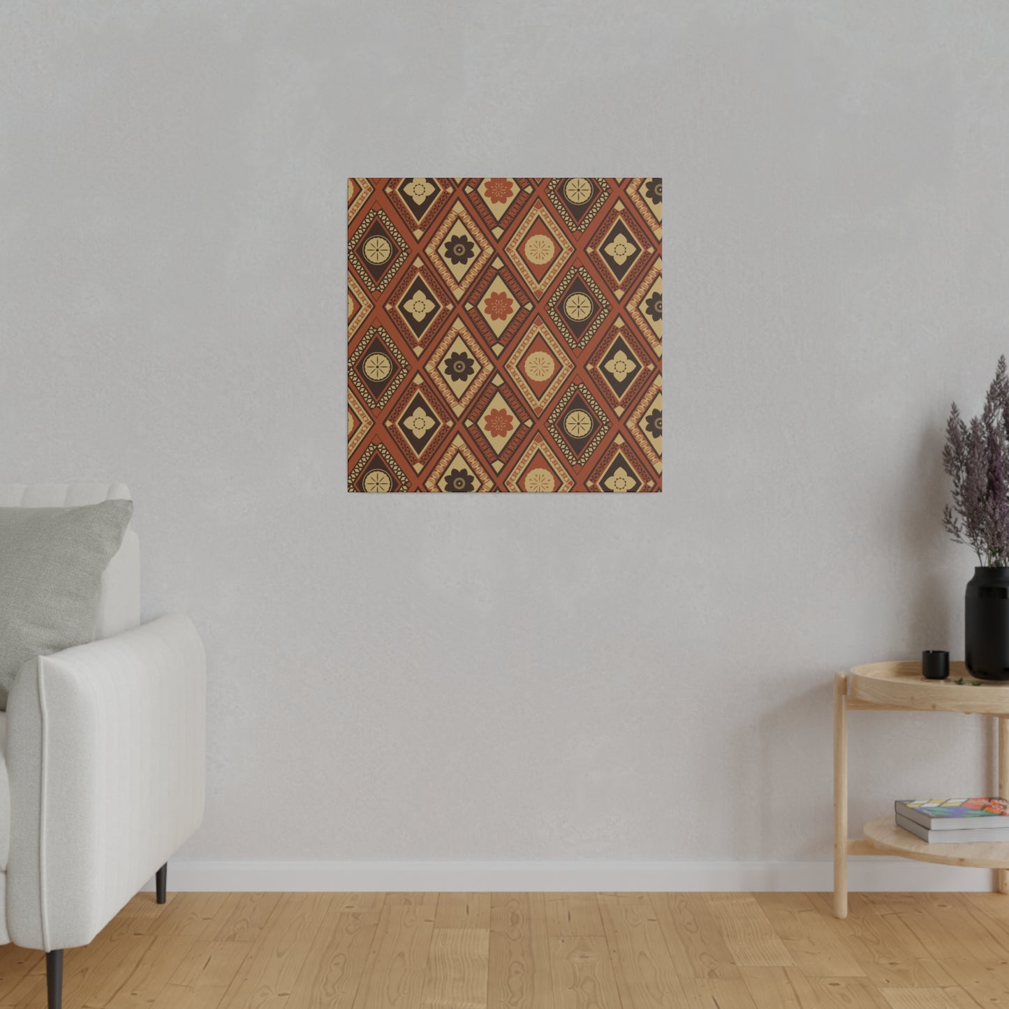 Daimani | Terracotta | Matte Canvas, Stretched, 0.75"