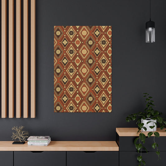 Daimani | Terracotta | Canvas Gallery Wraps