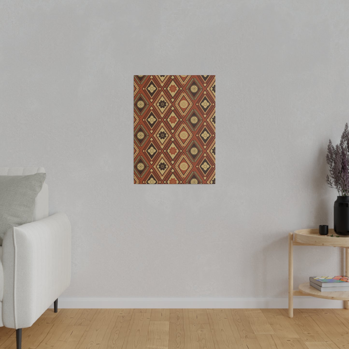 Daimani | Terracotta | Matte Canvas, Stretched, 0.75"