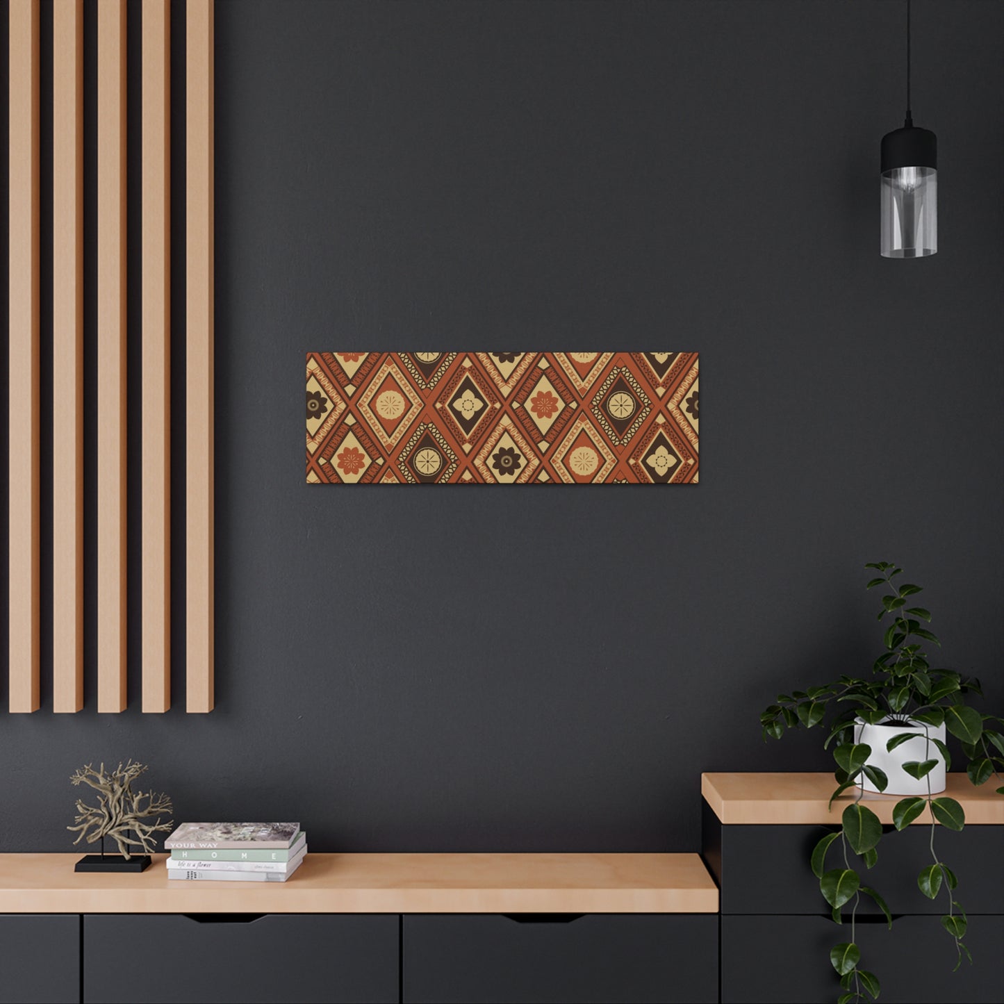 Daimani | Terracotta | Canvas Gallery Wraps