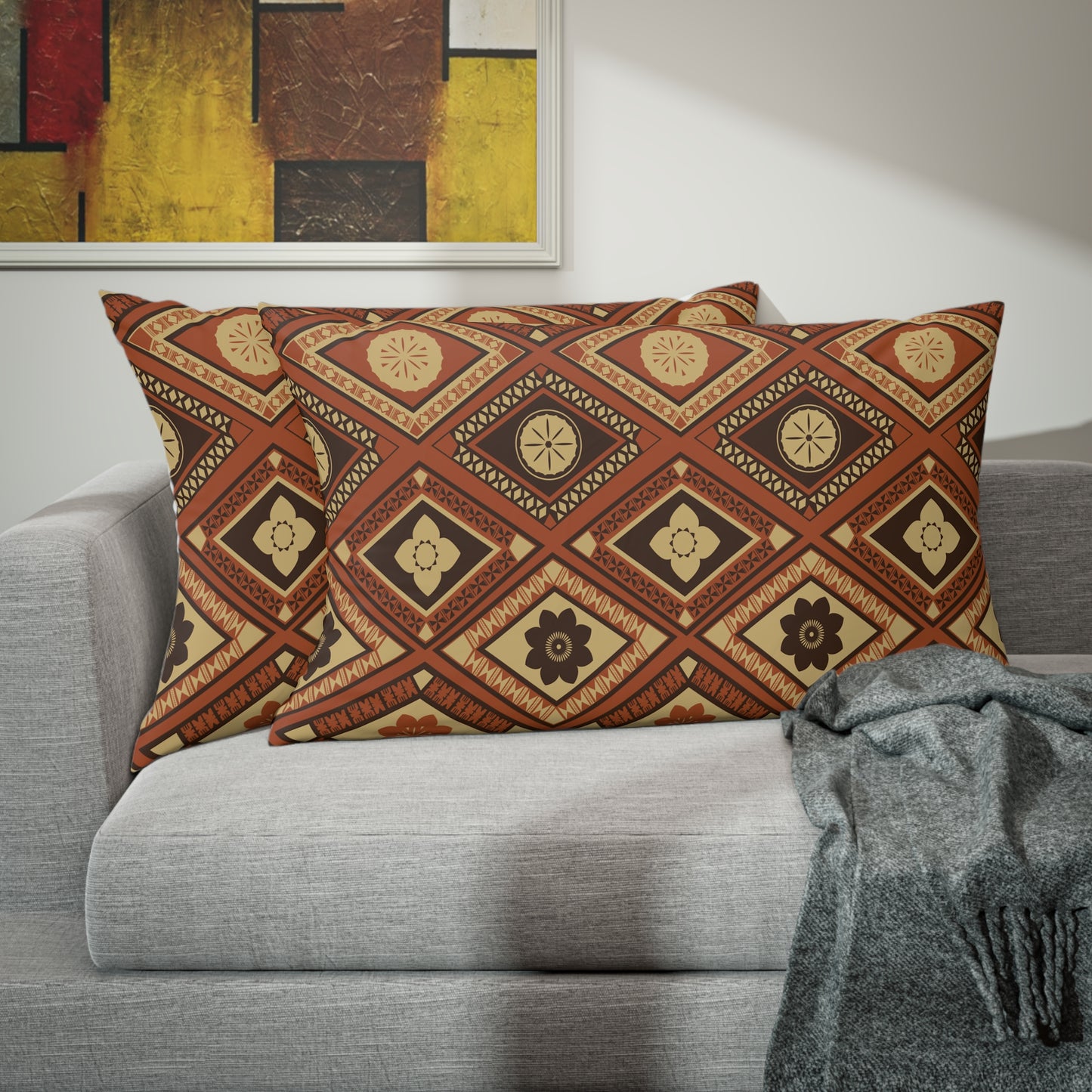 Daimani | Terracotta | Pillow Sham