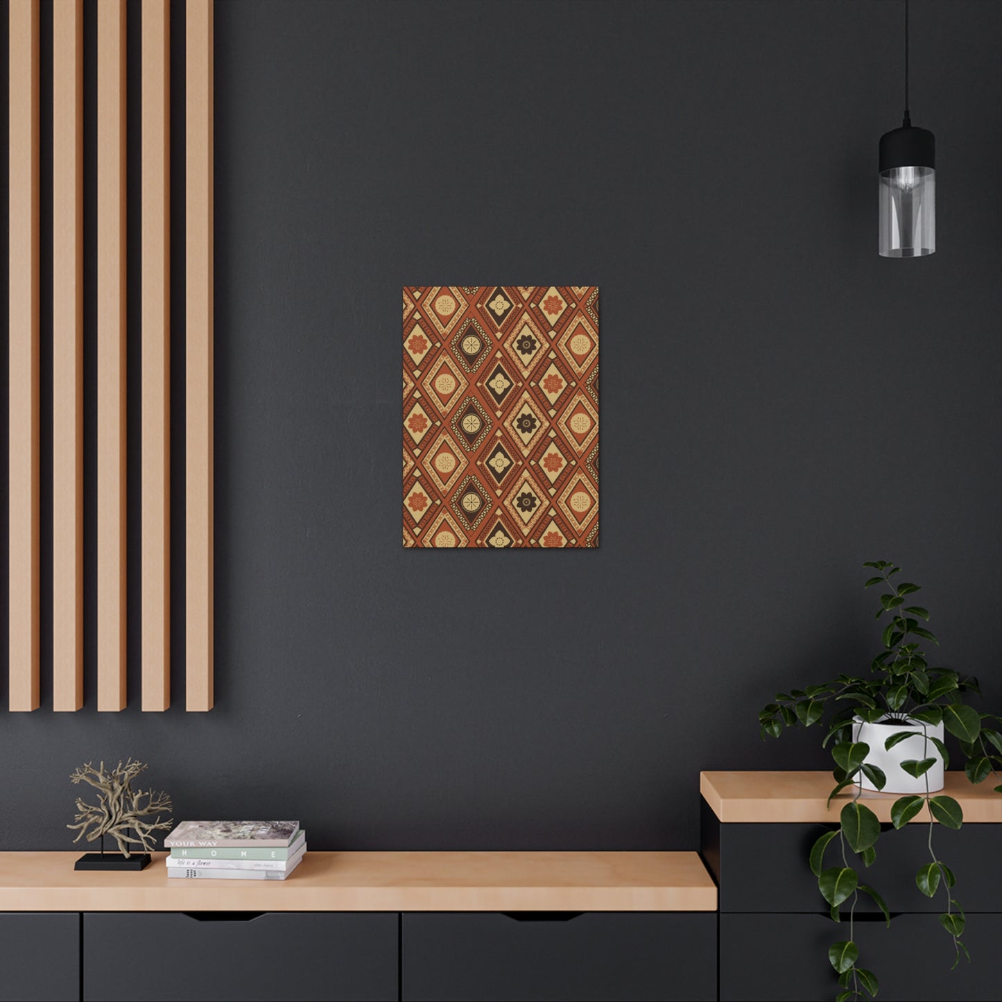 Daimani | Terracotta | Canvas Gallery Wraps