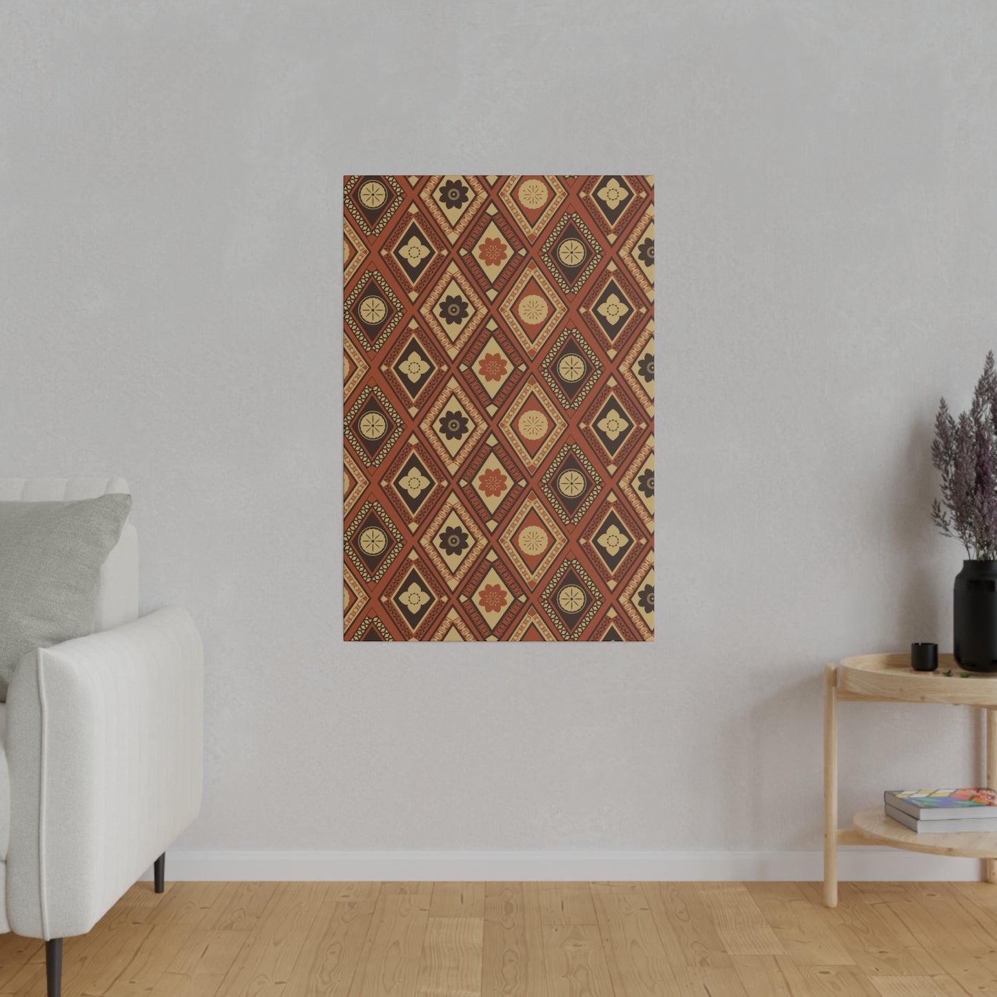 Daimani | Terracotta | Matte Canvas, Stretched, 0.75"