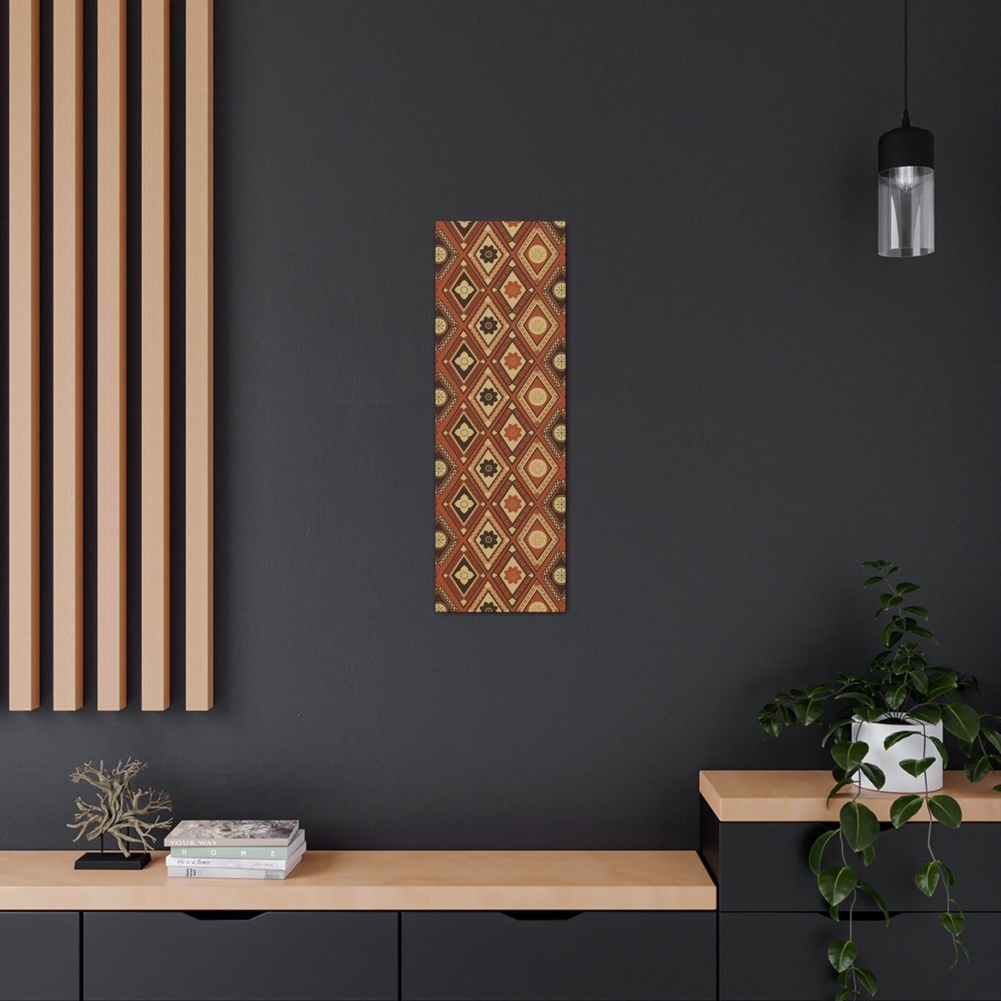 Daimani | Terracotta | Canvas Gallery Wraps