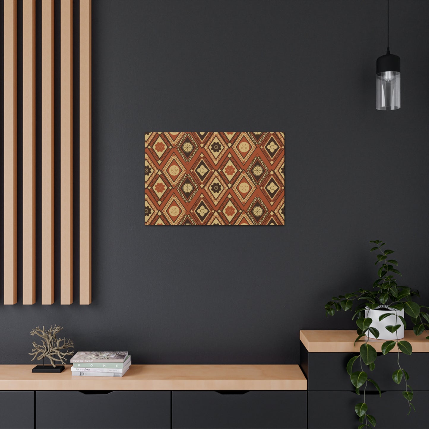 Daimani | Terracotta | Canvas Gallery Wraps