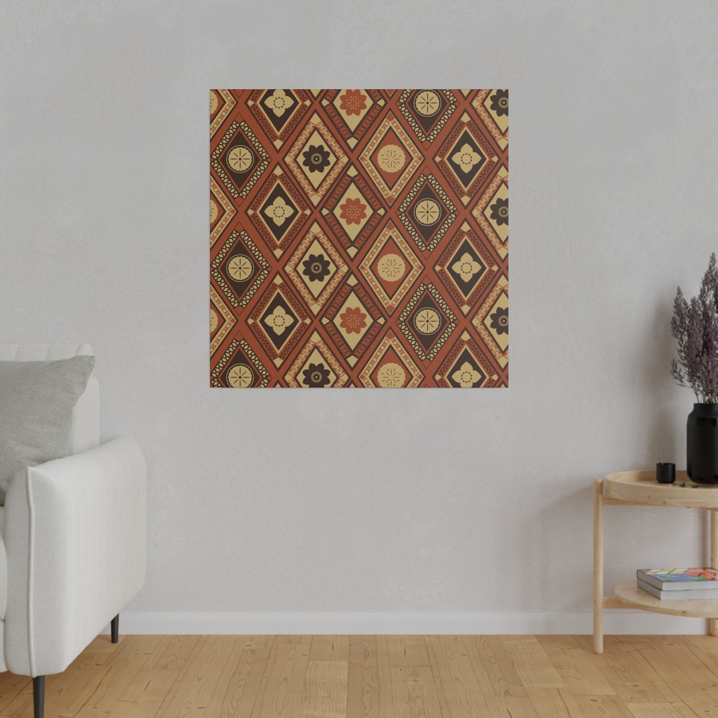 Daimani | Terracotta | Matte Canvas, Stretched, 0.75"